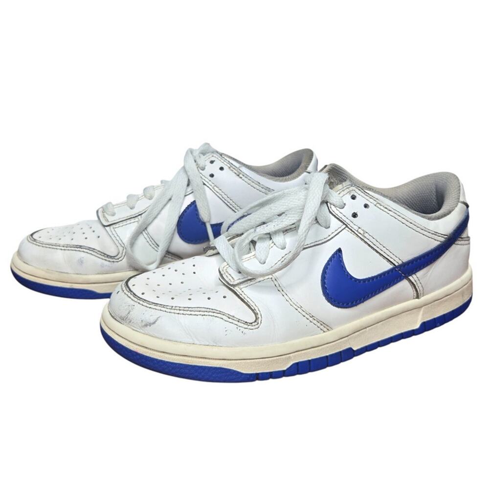 Nike Dunk Low GS Summit Hyper Royal Blue/White Size 4Y Streetwear Varsity Sports